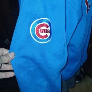 Stitches Royal Blue Cubs Logo Jacket